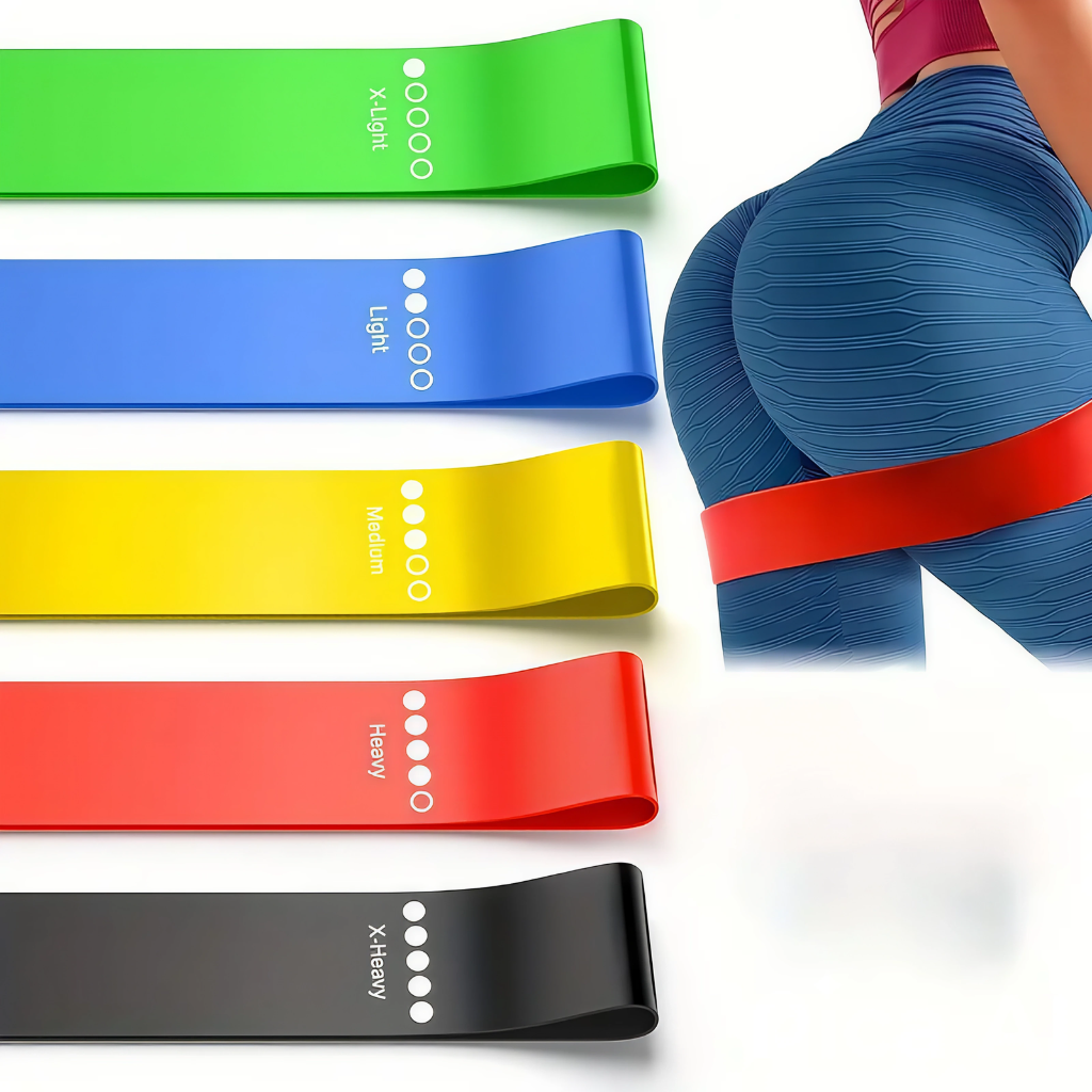 5pcs Resistance Bands Set – Tension Bands for Full Body Workout