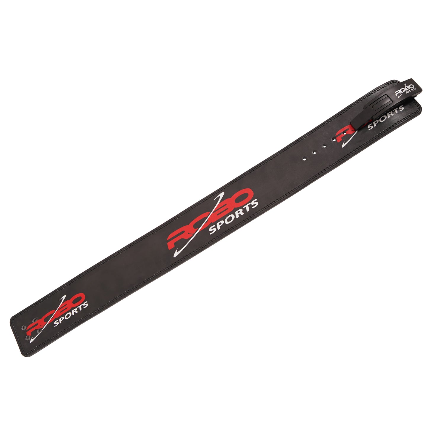 Anime Weight Lifting Belt with Lever Buckle – 10mm Genuine Leather Gym Belt