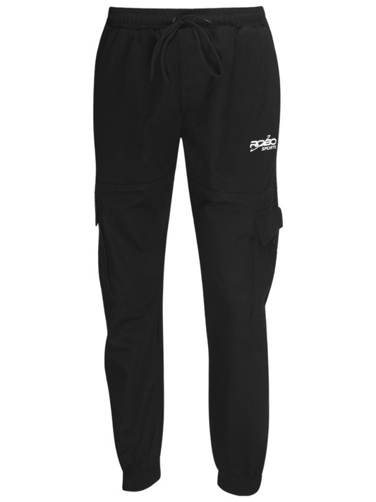 Robo Sports Men’s Cargo Durable Trousers with 6 Pockets