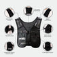 Running Vest with Water Bottle and Towel - Adjustable Unisex Reflective Vest with Phone Holder and Storage