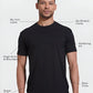 Men’s T-Shirt 100% Cotton (Pack of 5) Black white t Shirt – Soft, Comfortable, Classic Fit