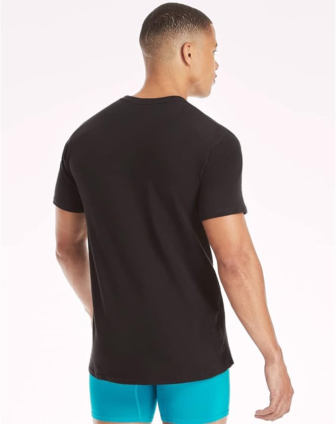 Men’s T-Shirt 100% Cotton (Pack of 5) Black white t Shirt – Soft, Comfortable, Classic Fit