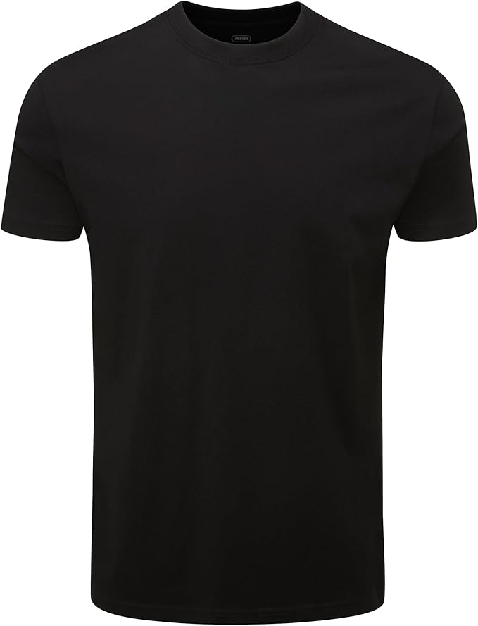 Men’s T-Shirt 100% Cotton (Pack of 5) Black white t Shirt – Soft, Comfortable, Classic Fit