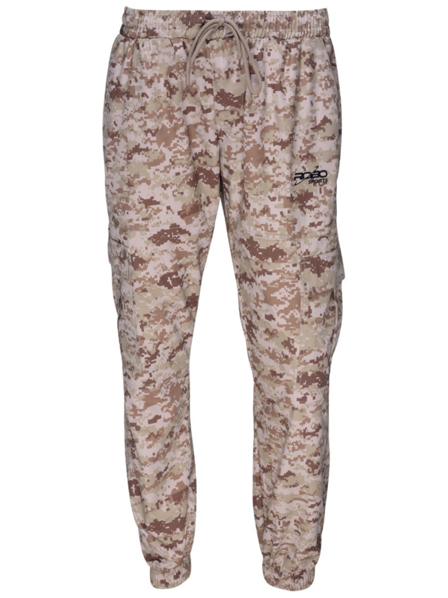 Robo Sports Men’s Cargo Durable Trousers with 6 Pockets