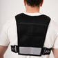 Running Vest with Water Bottle and Towel - Adjustable Unisex Reflective Vest with Phone Holder and Storage