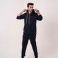 Mens Tracksuit Set Cotton Polyester Fleece Hoodie Joggers Casual Gym Loungewear