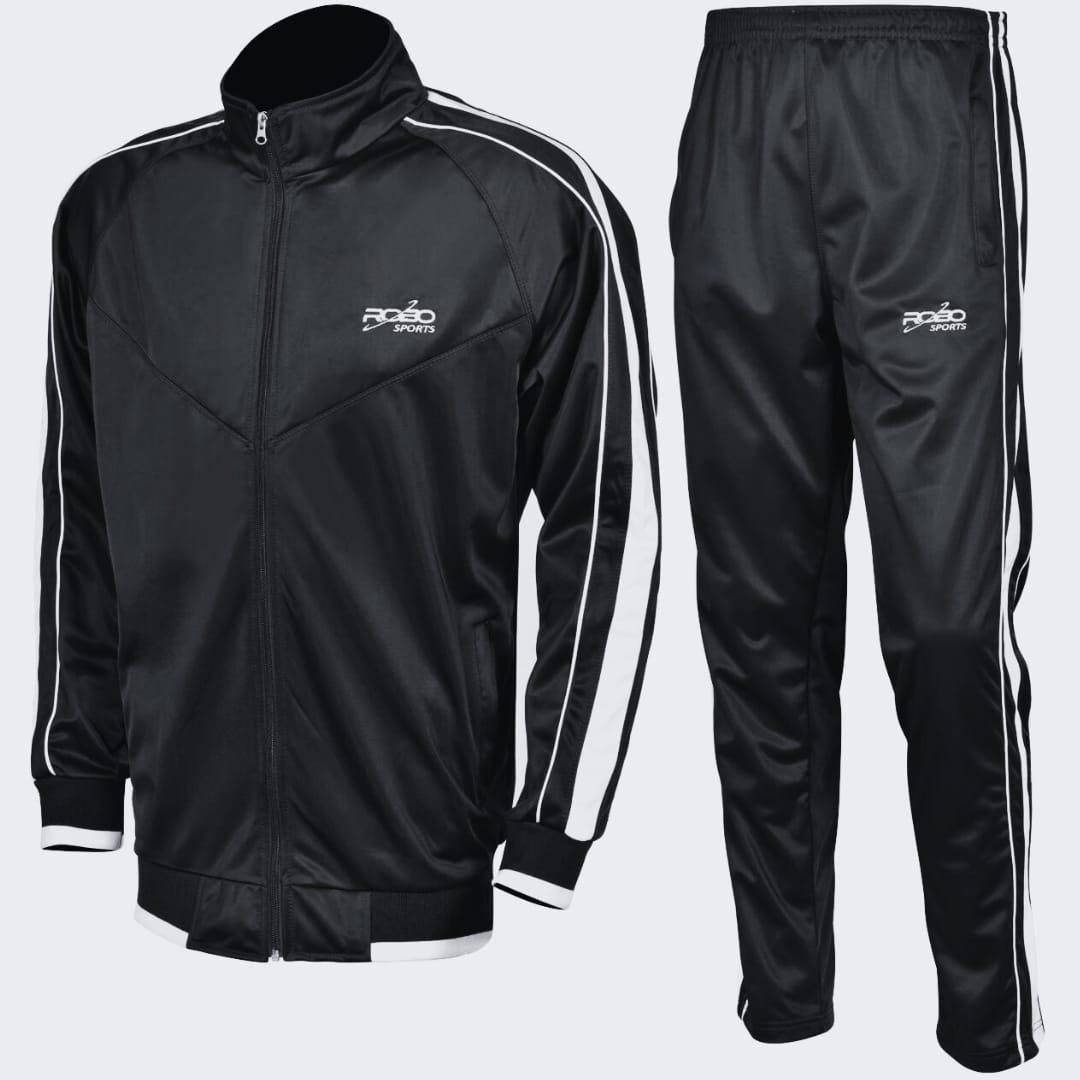 Men’s Striped Tracksuit Set – Jogging Suit for Gym, Casual & Sportswear