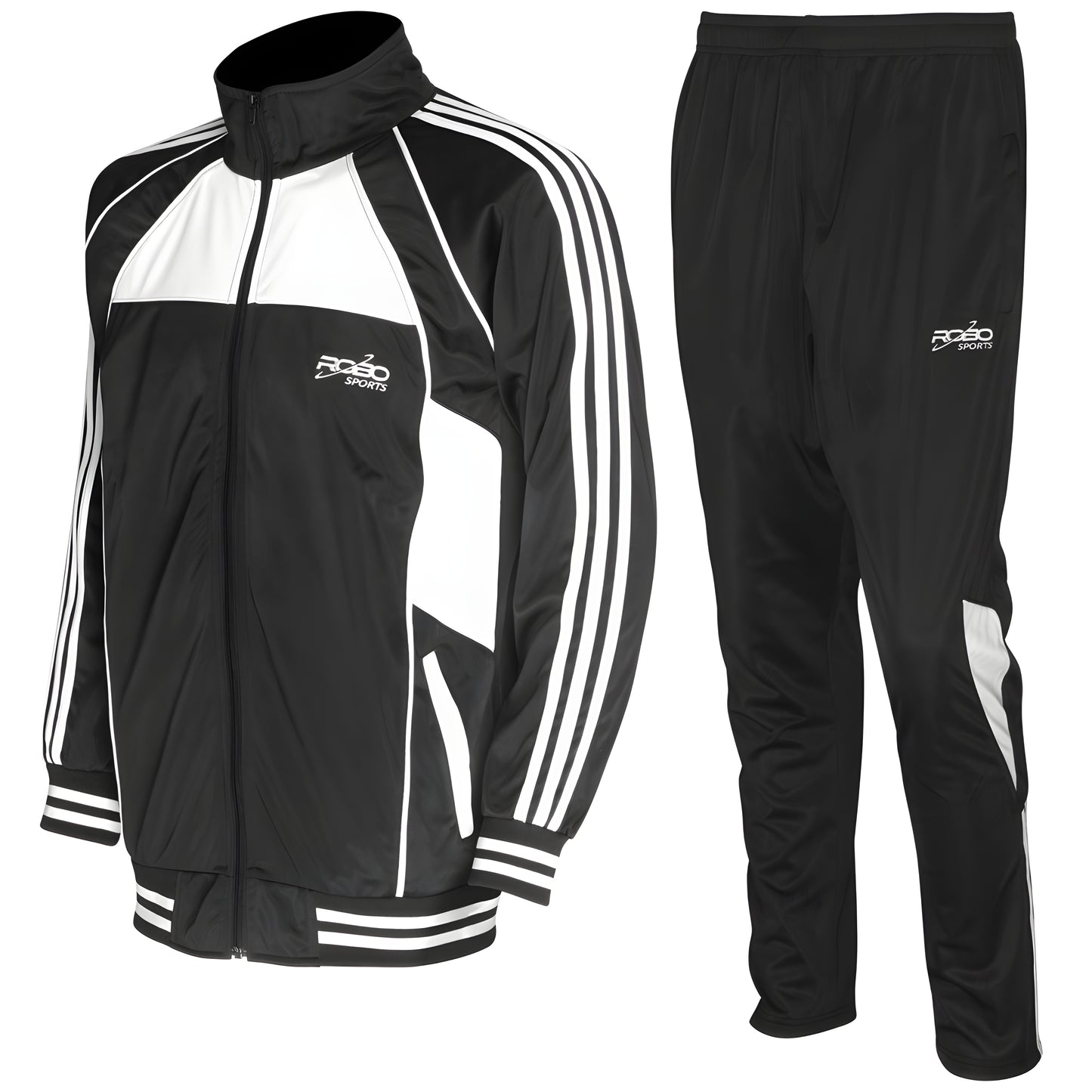 New Mens Tracksuit Sets Bottoms Jogging Casual Gym Jogging Striped Sweat Suits