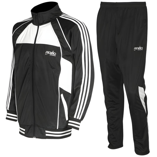 New Mens Tracksuit Sets Bottoms Jogging Casual Gym Jogging Striped Sweat Suits