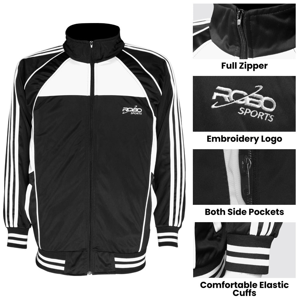 New Mens Tracksuit Sets Bottoms Jogging Casual Gym Jogging Striped Sweat Suits