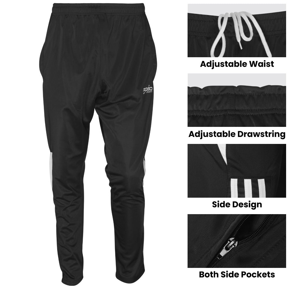 New Mens Tracksuit Sets Bottoms Jogging Casual Gym Jogging Striped Sweat Suits