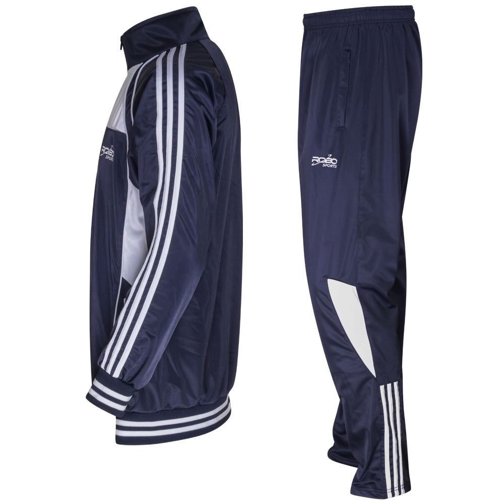 New Mens Tracksuit Sets Bottoms Jogging Casual Gym Jogging Striped Sweat Suits