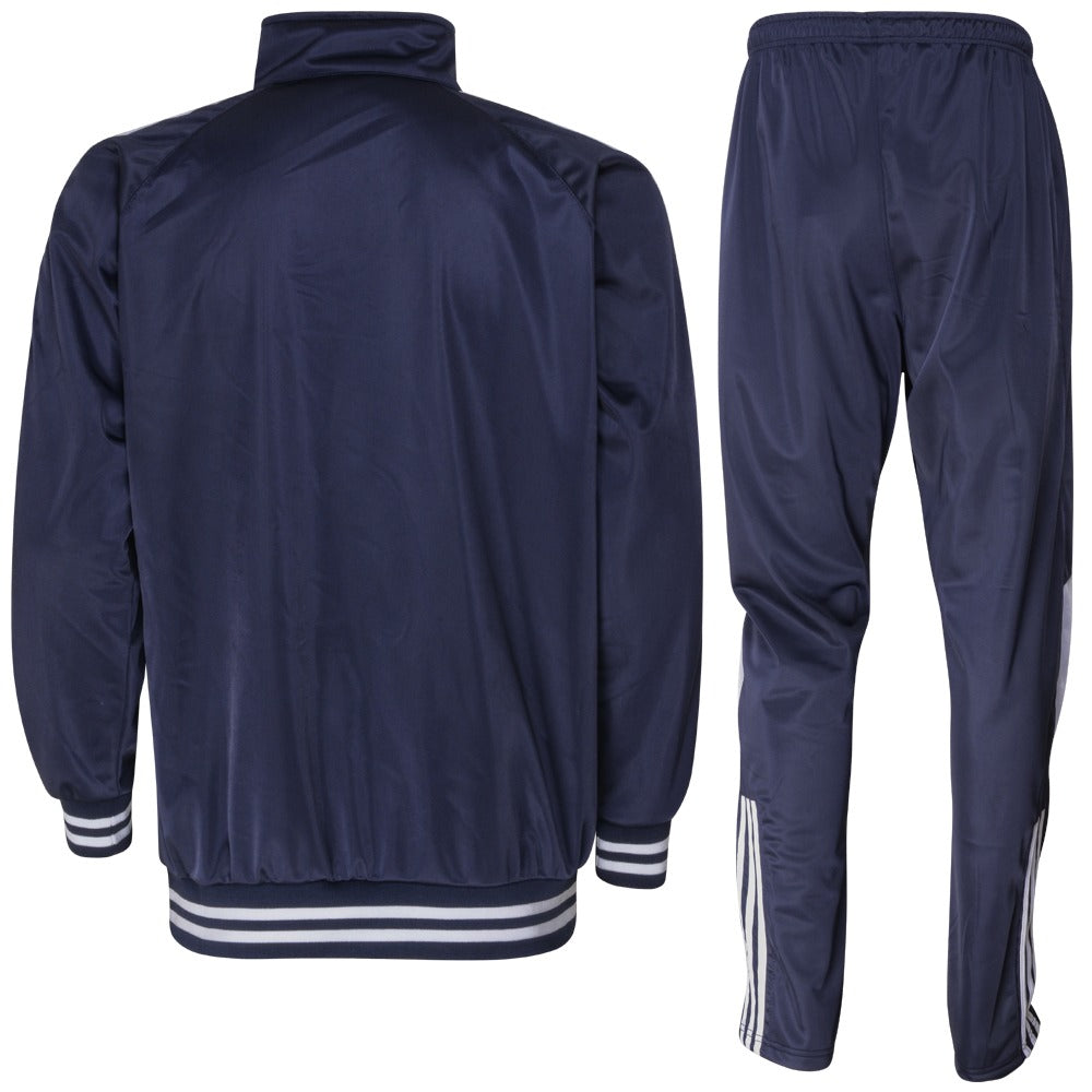 New Mens Tracksuit Sets Bottoms Jogging Casual Gym Jogging Striped Sweat Suits