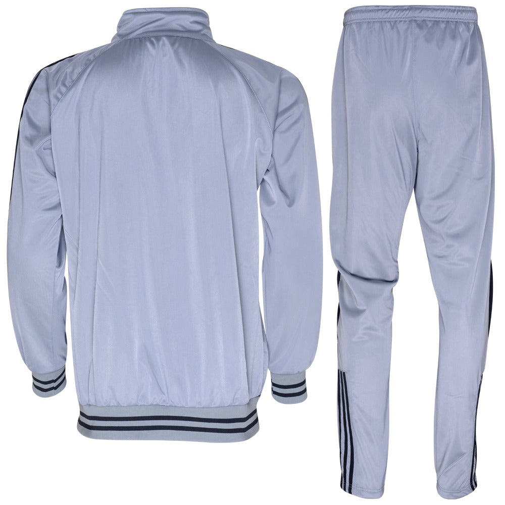 New Mens Tracksuit Sets Bottoms Jogging Casual Gym Jogging Striped Sweat Suits