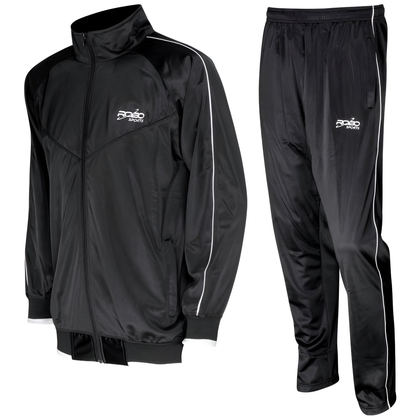 Robo Sports Men’s Tracksuit Set – 2-Piece Athletic Sweat Suit for Training & Casual Wear