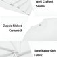 Men’s T-Shirt 100% Cotton (Pack of 5) Black white t Shirt – Soft, Comfortable, Classic Fit