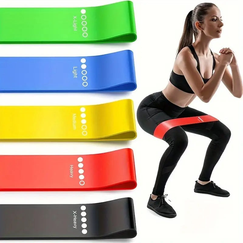 5pcs Resistance Bands Set – Tension Bands for Full Body Workout
