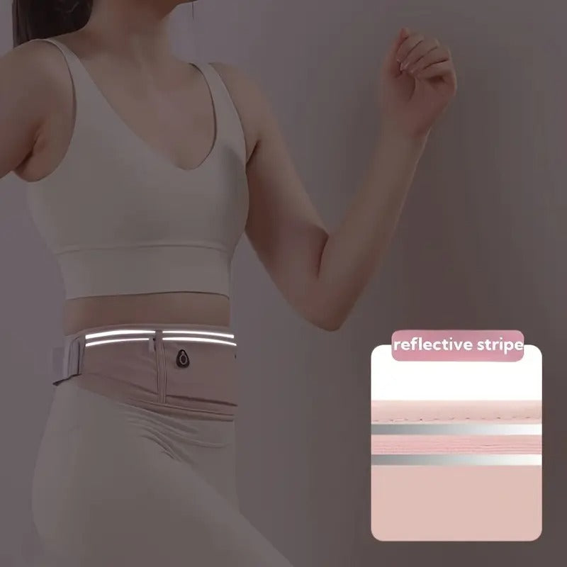 Unisex Ultra-Thin Running Belt – Lightweight & Secure Fitness Waist Bag