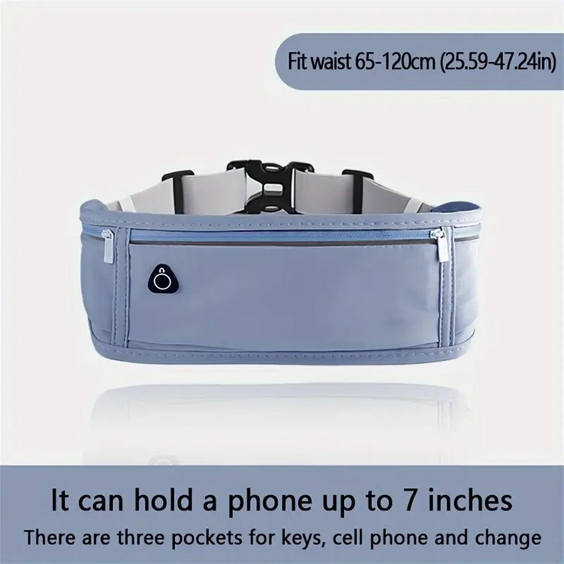 Unisex Ultra-Thin Running Belt – Lightweight & Secure Fitness Waist Bag