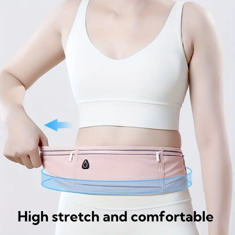 Unisex Ultra-Thin Running Belt – Lightweight & Secure Fitness Waist Bag