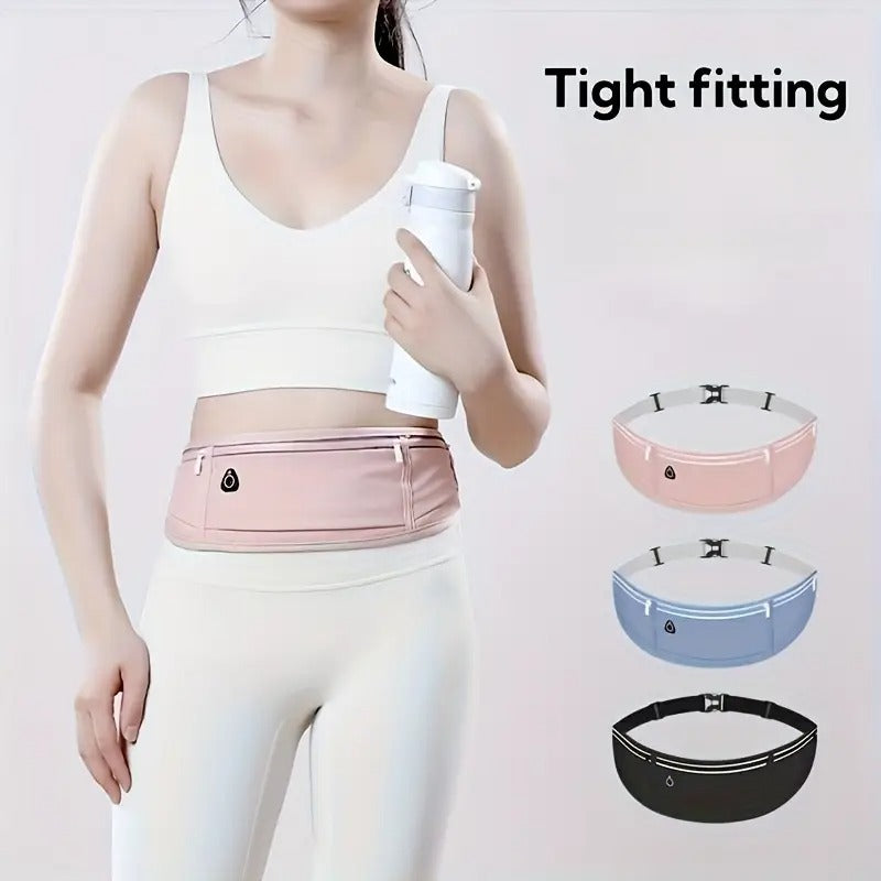Unisex Ultra-Thin Running Belt – Lightweight & Secure Fitness Waist Bag
