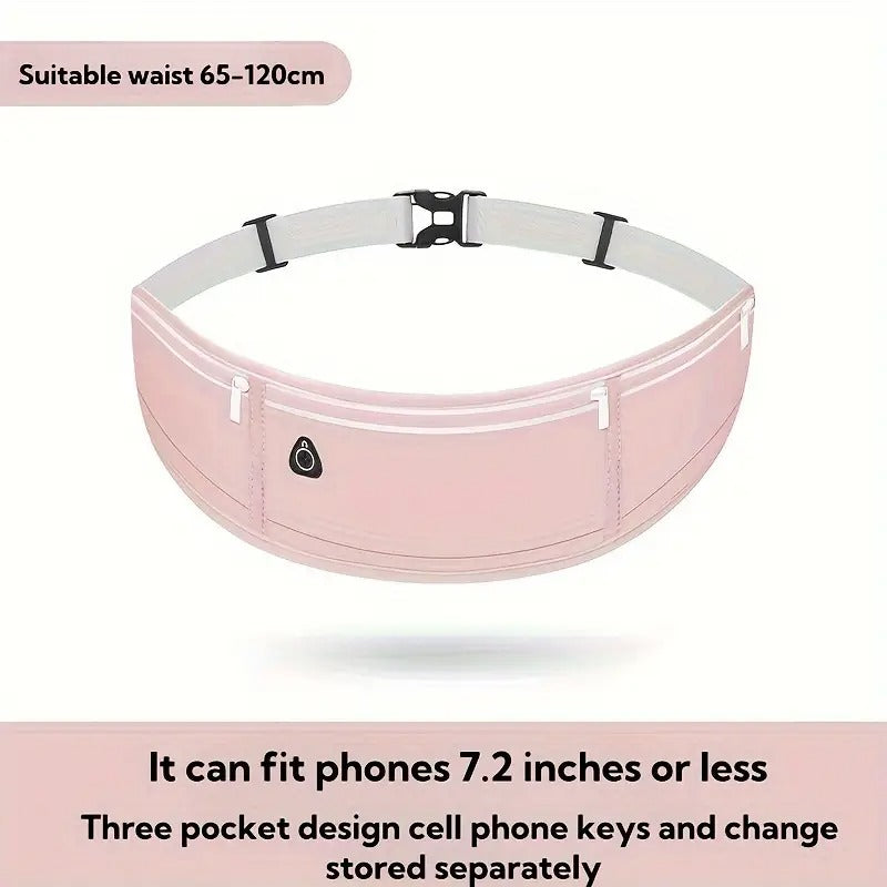 Unisex Ultra-Thin Running Belt – Lightweight & Secure Fitness Waist Bag
