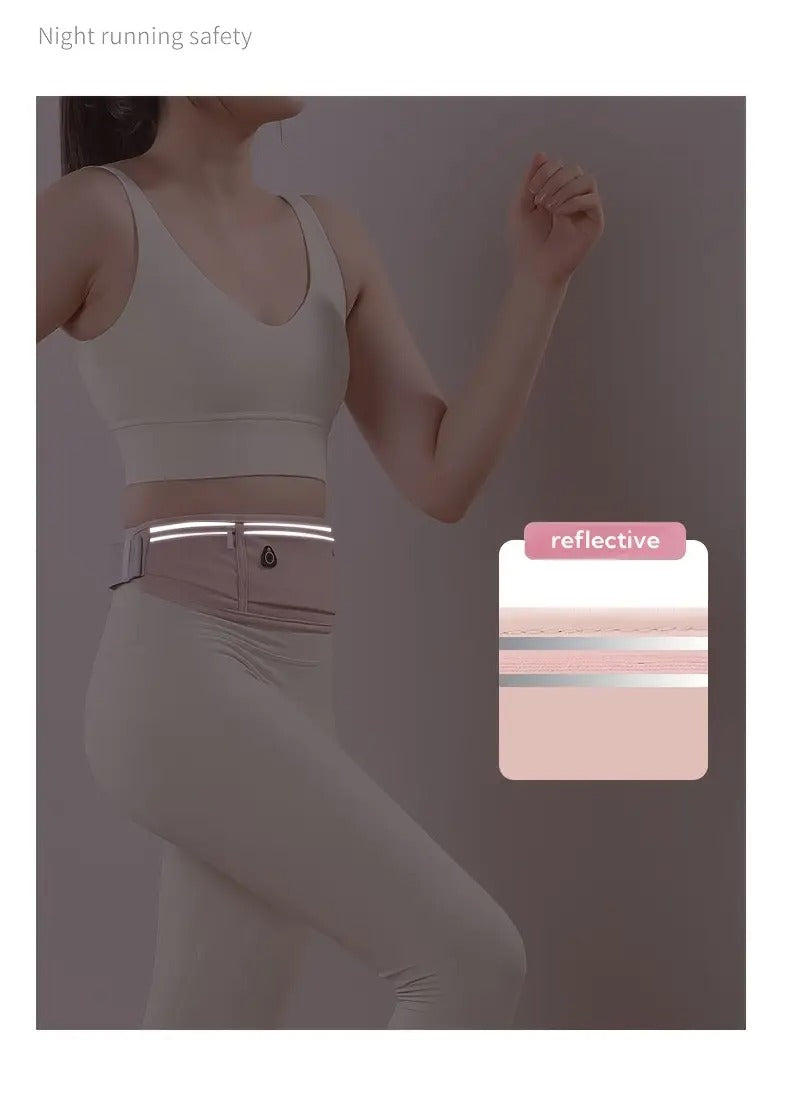 Unisex Ultra-Thin Running Belt – Lightweight & Secure Fitness Waist Bag