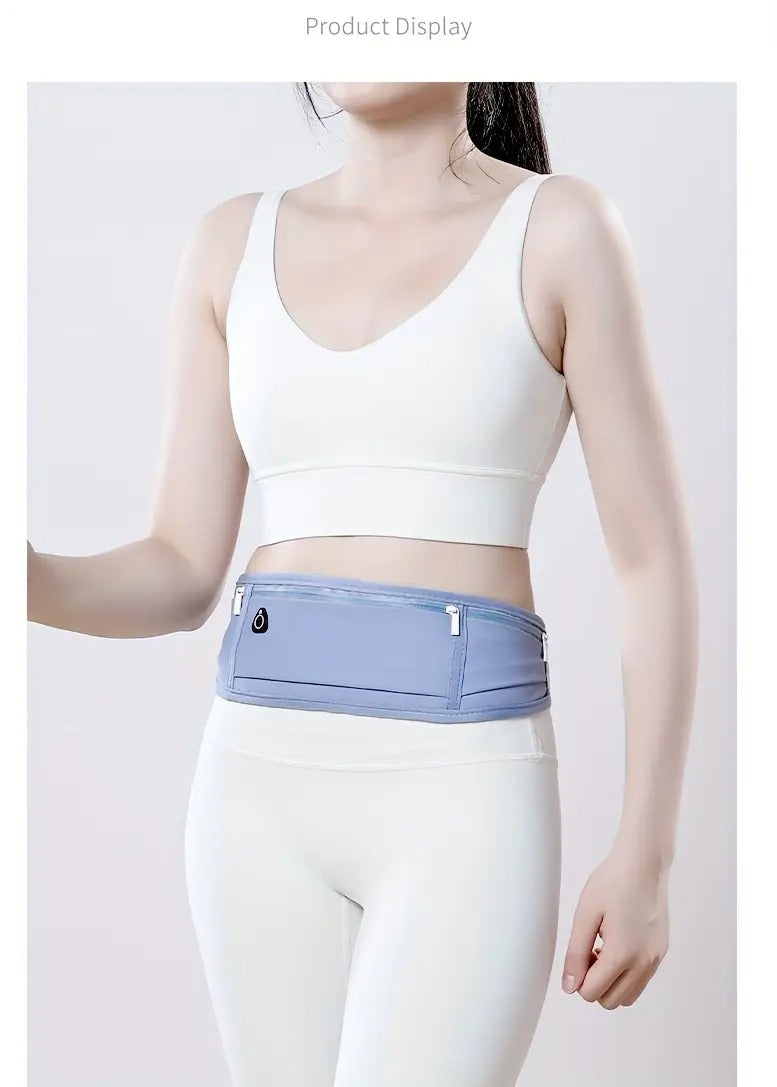 Unisex Ultra-Thin Running Belt – Lightweight & Secure Fitness Waist Bag