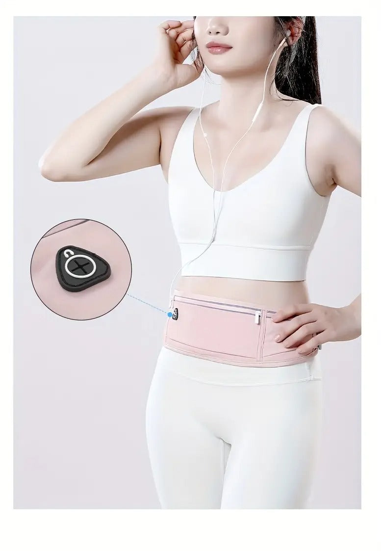Unisex Ultra-Thin Running Belt – Lightweight & Secure Fitness Waist Bag
