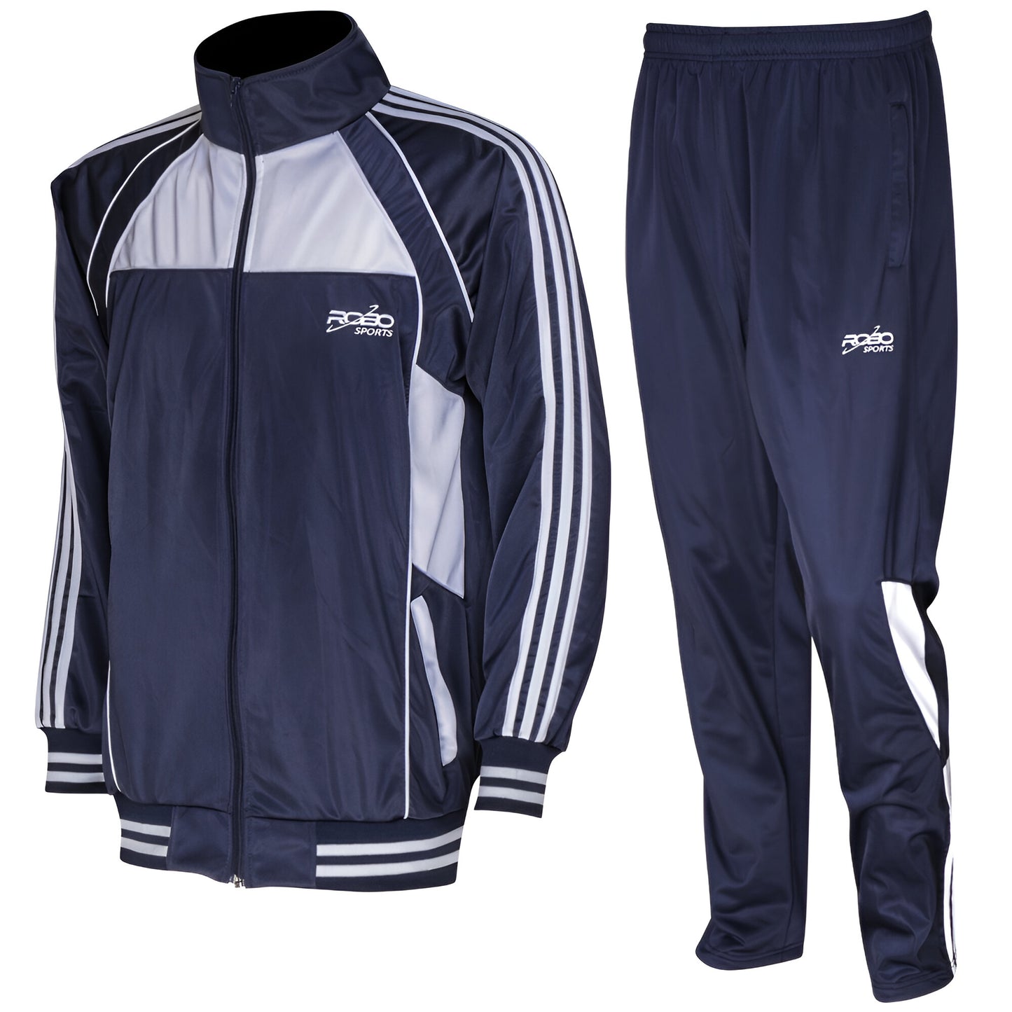 New Mens Tracksuit Sets Bottoms Jogging Casual Gym Jogging Striped Sweat Suits